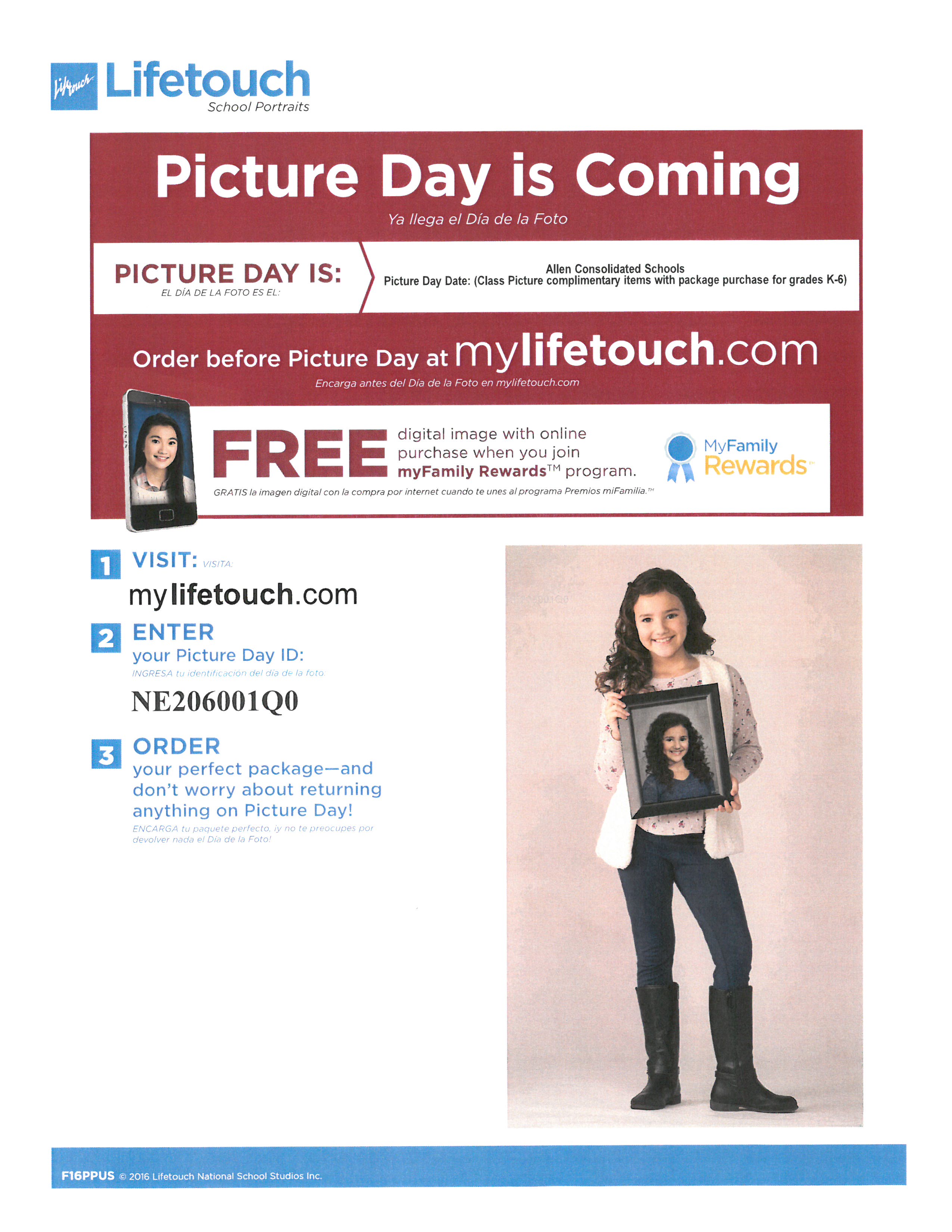 Allen Consolidated Schools LIFETOUCH PICTURES